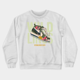 Sneaker Design by Wild Linus Crewneck Sweatshirt